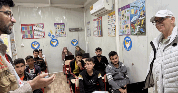 Gezielte Hilfe für junge Menschen in den Lagern von Kurdistan