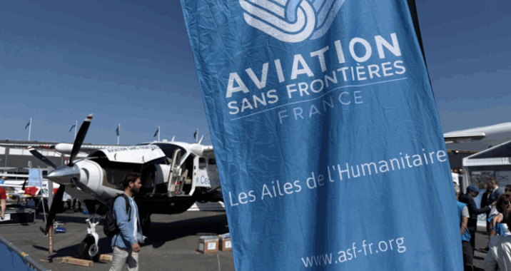 An der Luft- und Raumfahrtmesse Le Bourget/Paris…