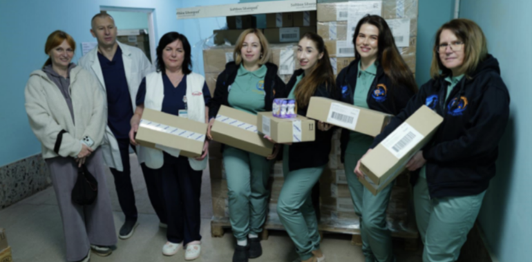 Dedicated effort for critically ill children in Lviv